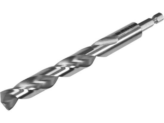 Свердло по металу YATO: HSS6542, Ø=13мм, HEX-1/4", l=151/101мм, для нержав., конструкт., легов.сталі
