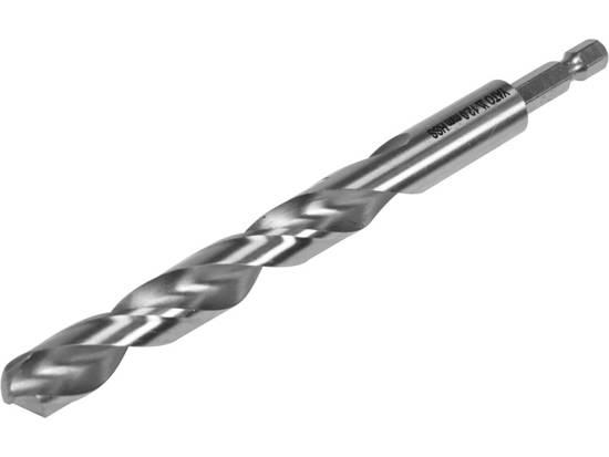 Свердло по металу YATO Польша: HSS6542, Ø=12мм, HEX-1/4", l=151/101мм, для нержав., конструкт., легов.сталі