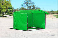 Торговая палатка 3х2 м «Люкс» Бесплатная доставка! Ф20 мм, Зеленый