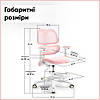 Ортопедичне крісло для дівчинки школяра з підставкою для ніг | Mealux Dream Air KP, фото 4