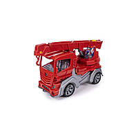 Детская машинка Автокран FS1 ORION 148OR с крючком (Красный) от LamaToys
