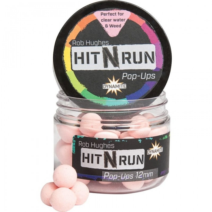 Бойли Dynamite Baits Hit n Run Pop-Ups Pink 12mm