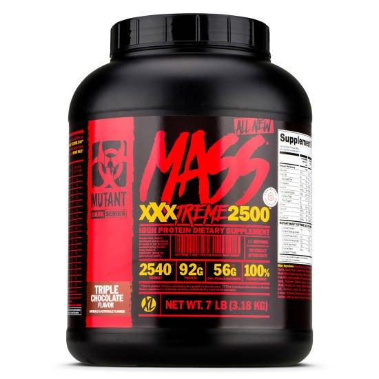 Купити Гейнер Mutant Mass Extreme 2500 3180 g (Triple Chocolate), ціна ...