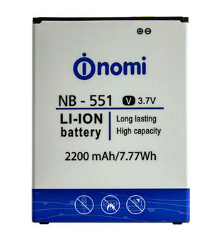 Аккумулятор Nomi NB-551/i551 (KG-7531)