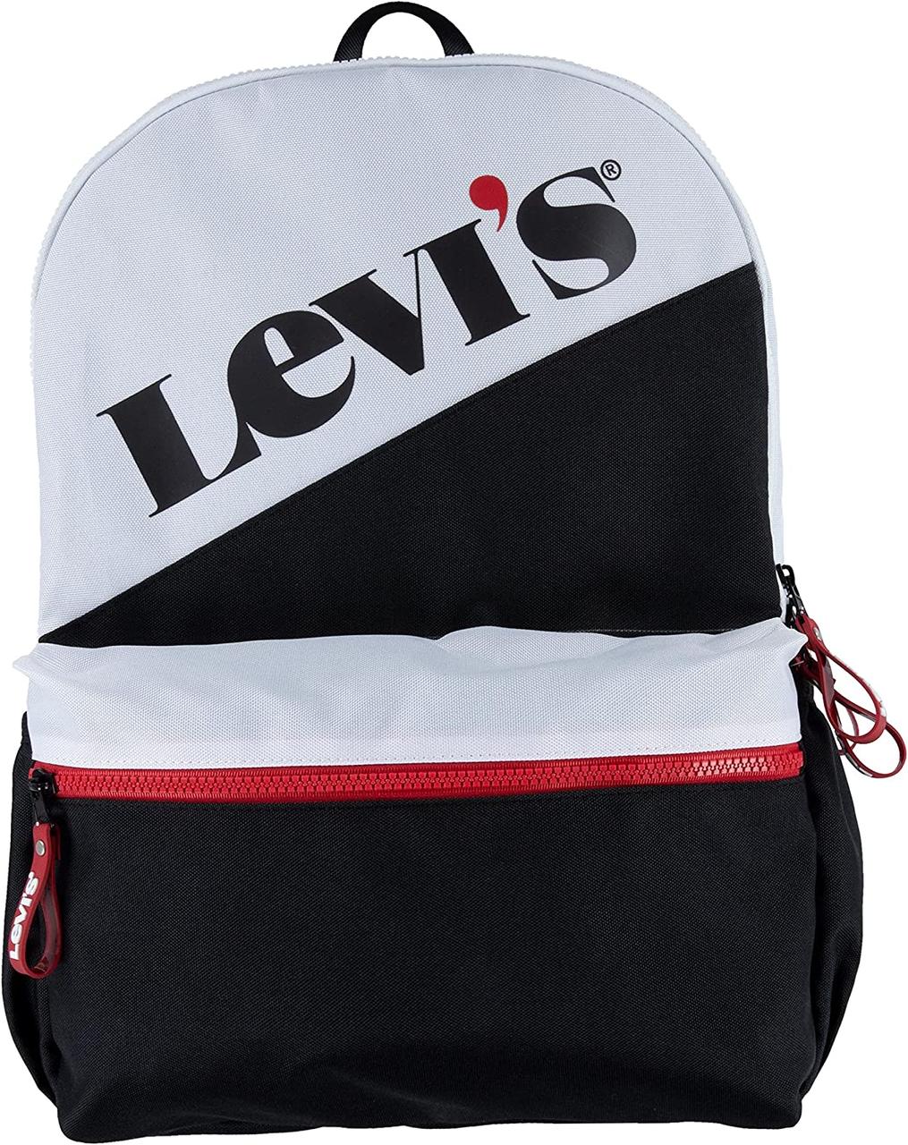 Великий рюкзак Levi's на змійці з логотипом оригінал