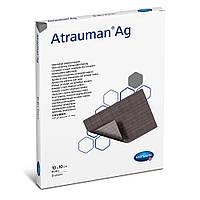 Повязки, пропитанные серебром, Atrauman Ag, 10x10 см, 3 шт. в упаковке