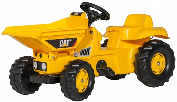 Самоскид педальний Rolly Toys rollyKid Dumper CAT, Yellow