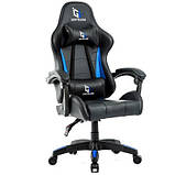 Крісло компютерне GAMELAB GL з 2 подушками Спортивне крісло ігрове до 120кг, фото 2