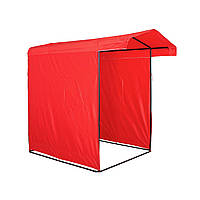 Тент на торговую палатку «Стандарт» 1,5х1,5 м Красный