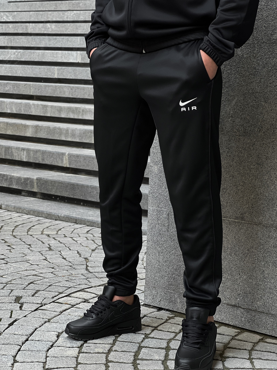 Чоловічі спортивні штани Nike Portswear Air Black / DQ4218-010 (Розміри:XL,XXL), фото 1