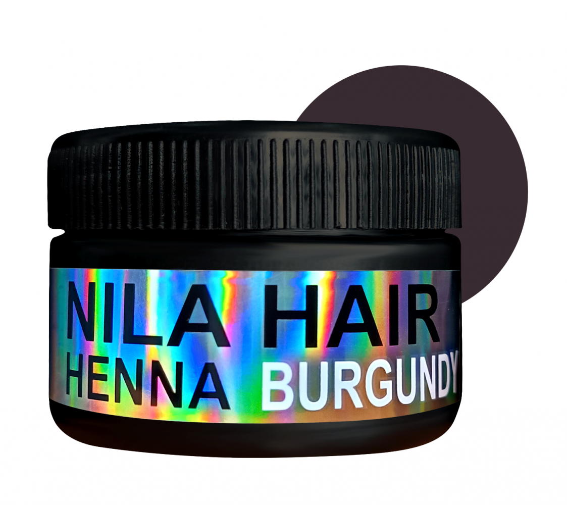 Nila хна для волосся Бургундія burgundy, 60г