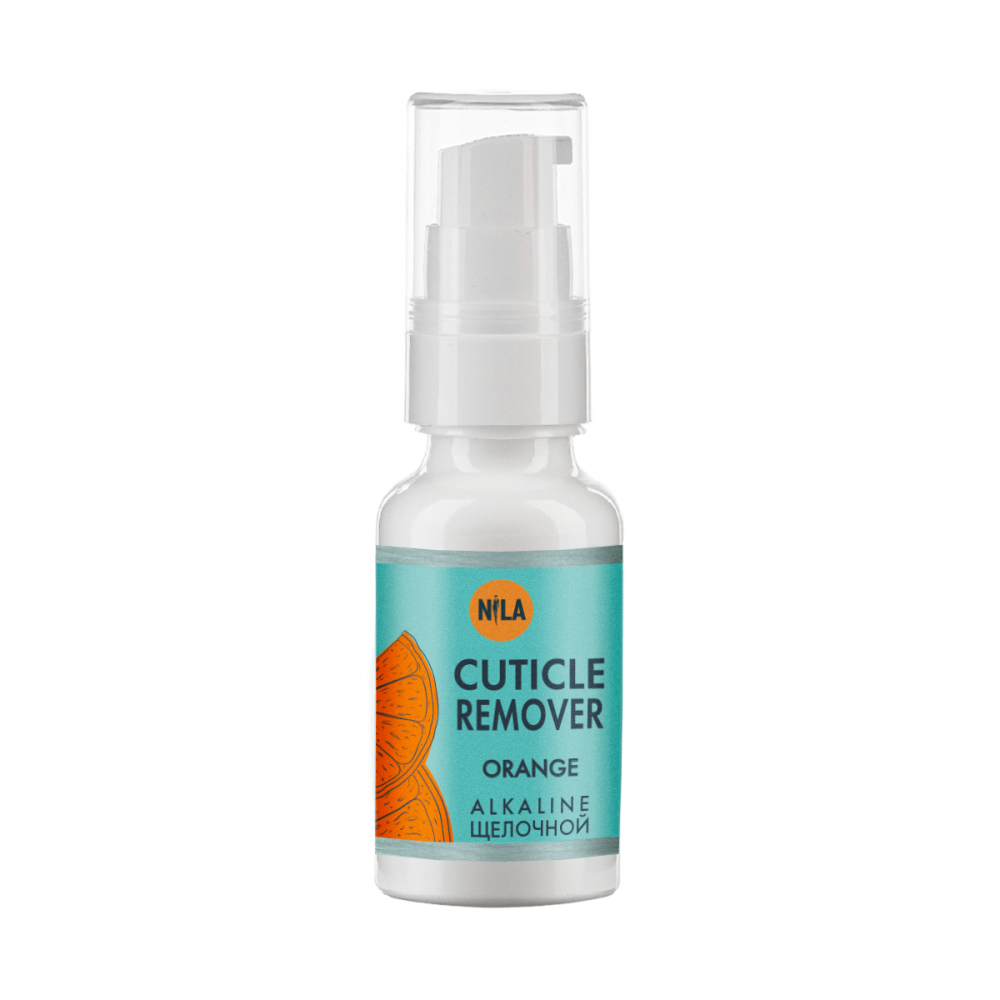 Nila Cuticle Remover ремувер для видалення кутикул лужний Апельсин, пластик+дозатор, 30мл
