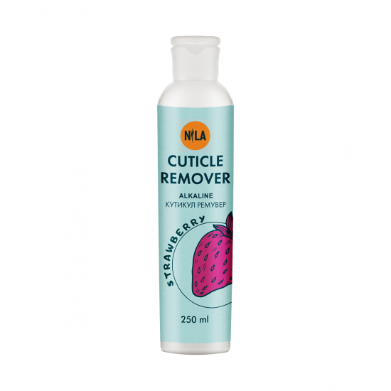 Nila Cuticle Remover ремувер для видалення кутикул лужний Полуниця, 250мл