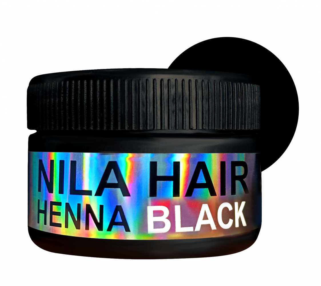 Nila хна для волосся Чорна black, 60 г