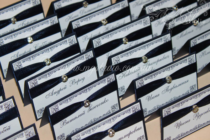 Гостевые карточки на свадьбу Jorj - фото 4 - id-p1814315400