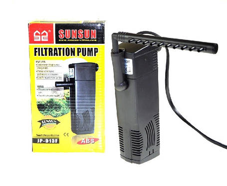 Фільтр внутрішній SunSun JP-013F. Фільтр внутрішній для акваріума 100 л., фото 1