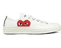 Converse x COMME des GARÇONS PLAY Low-top White