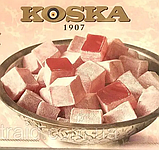 Турецький рахат-лукум з пелюсток троянди KOSKA 200г, східні солодощі., фото 3