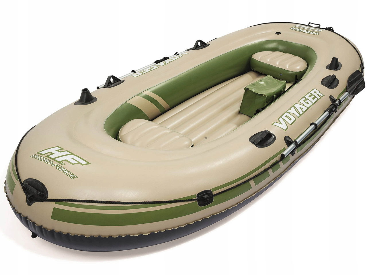 Туристичний надувний човен Bestway VOYAGER 500, фото 1