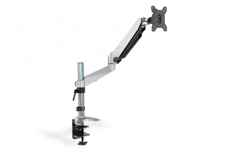 Кріплення для монітора Digitus Monitor Clamp gas spring, 15-27", з нахилом, поворотом