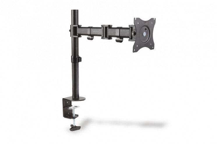 Кріплення для монітора Digitus Monitor Clamp, 15-27", з нахилом, поворотом