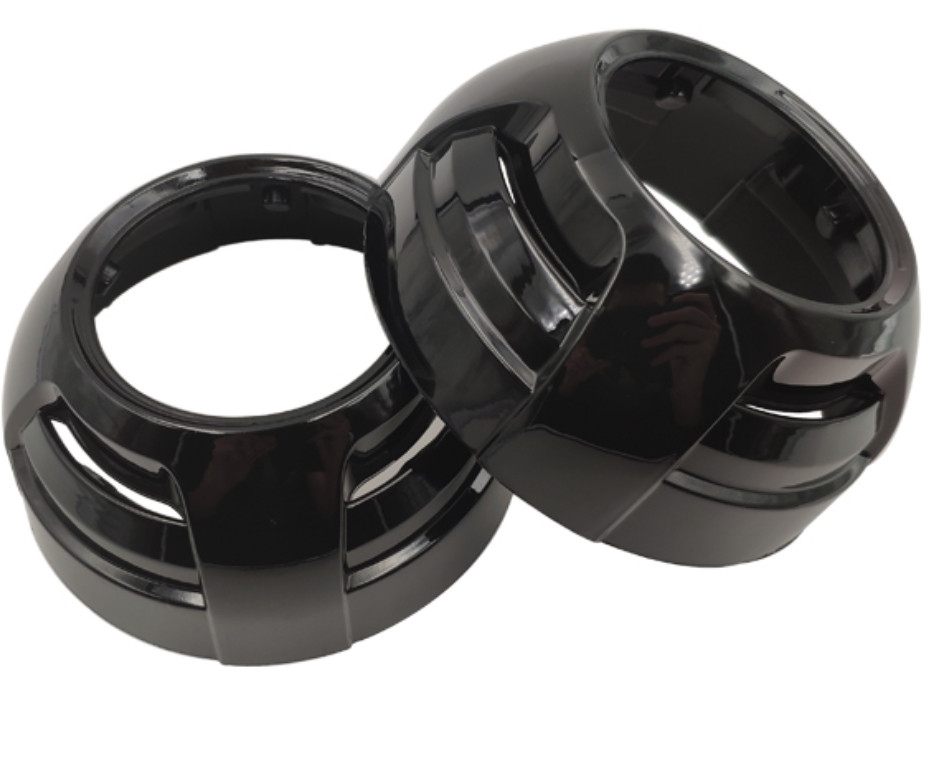 Маски для лінз Cayenne Round чорні 3.0 дюйми, фото 1