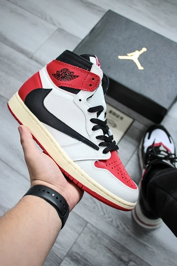 Nike Air Jordan Travis Scott+Cactus Jack - фото 1 - id-p1814343825