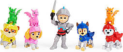 Набор 8 фигурок Paw Patrol, Rescue Knights Ryder and Pups Figure Gift Pack with 8 Toy Figures