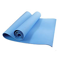 Коврик каремат для йоги в чехле (голубой), SP, хорошего качества, Каремат для пресса, Каримат для пикника,