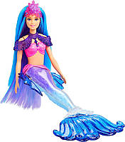 Кукла русалочка Барби Mermaid Barbie Malibu Doll with Seahorse Pet and Accessories