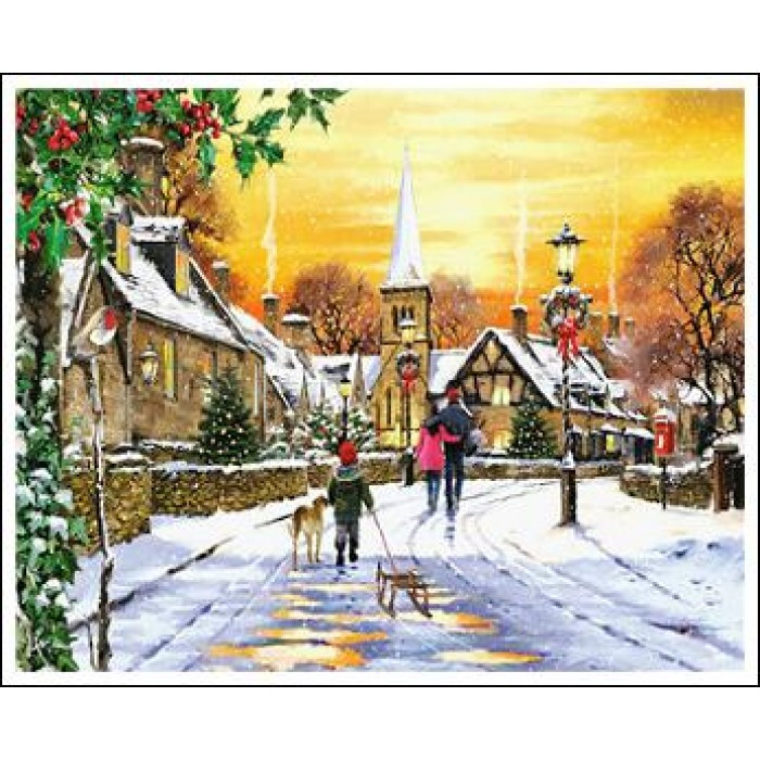 Картина за номерами 30х40 см DIY (без коробки) Вулиця (EKTL1208_O), фото 1