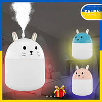 Увлажнитель воздуха детский Humidifier Kitty LED 3 в 1