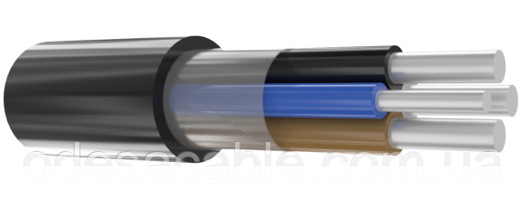 Кабель АВВГ 3*6+1*4