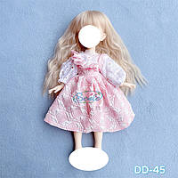 Платье для куклы 1/6 для BJD 1/6 30 см Розовое ромбы