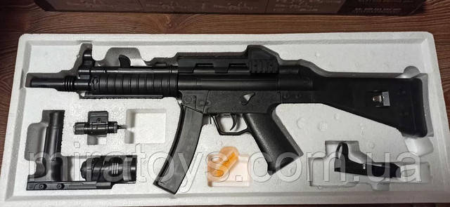 Дитячий автомат HY015B CYMA прототип MP5 з прицілом, лазером і ліхтарем