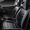 Чохли на сидіння Ауді А4 Б6 (Audi A4 B6) НЕО Х модельні з екошкіри арігона, фото 3