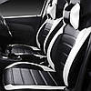 Чохли на сидіння Ауді А4 Б6 (Audi A4 B6) НЕО Х модельні з екошкіри арігона, фото 7