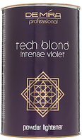 Професійна знебарвлювальна пудра з антижовтим ефектом, фіолетова DeMira Professional Tech Blond Intense Violet