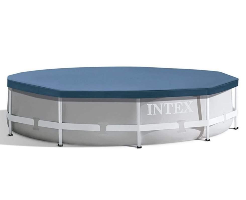 Басейн каркасний Intex 26700 з тентом для басейну, фото 1