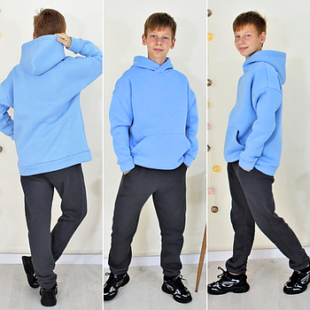 Костюм на хлопчика спортивний зимовий вік від 9 до 15 років Костюм-двійка різні кольори