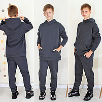 Костюм на хлопчика спортивний зимовий вік від 9 до 15 років Костюм-двійка різні кольори, фото 6