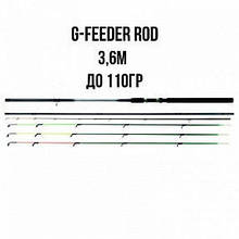 Фідер Bratfishing G-Feeder Rods 3,90 м до 110г
