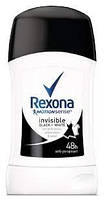 Антиперспирант-стик Rexona Invisible Black + White женский, 40 мл