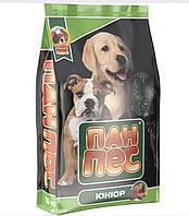 Сухий корм для собак усіх порід Пан Пес Юніор із м'ясом 10 кг