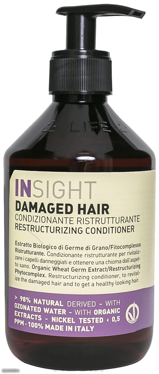 Відновлюючий кондиціонер для пошкодженого волосся Insight Restructurizing Conditioner 400 мл