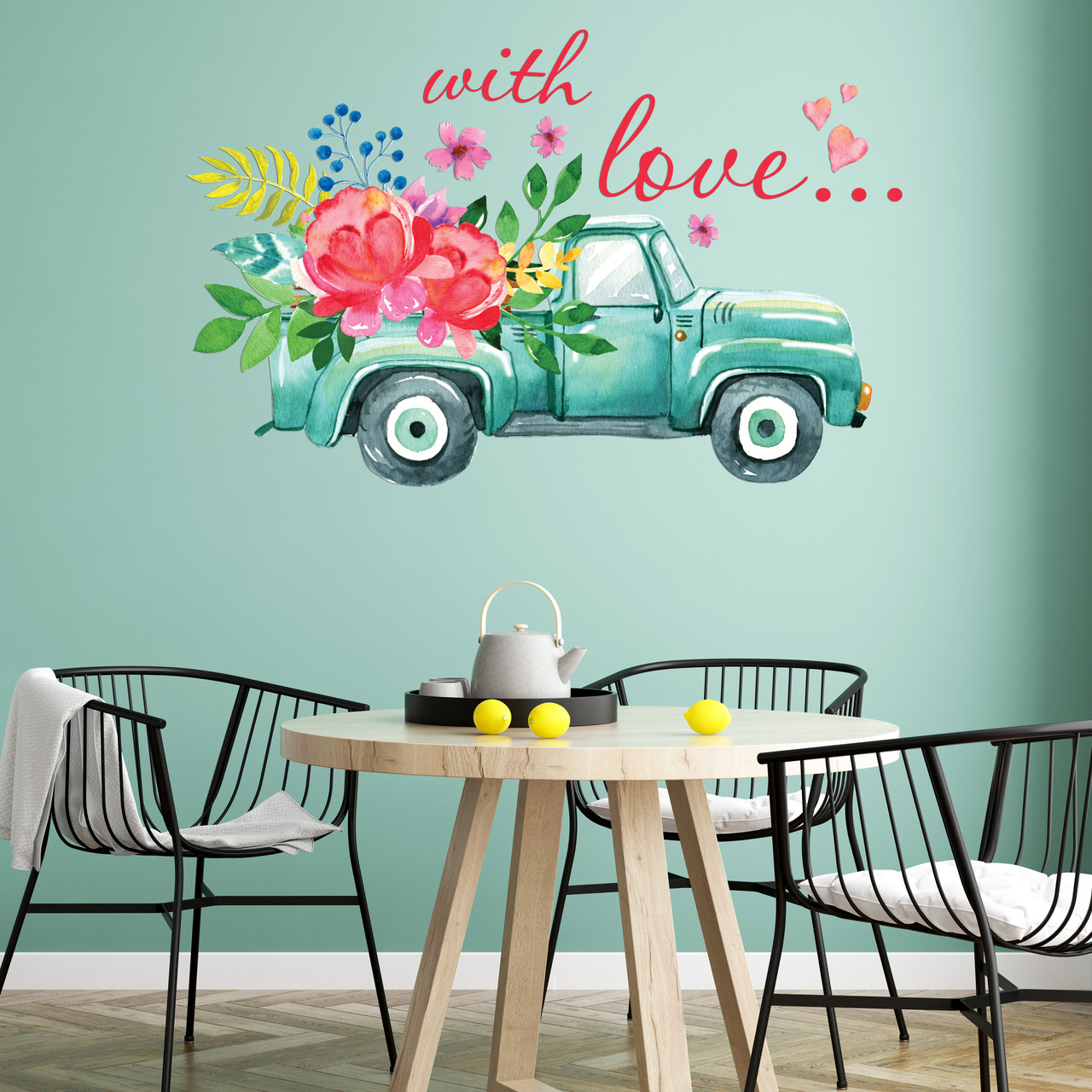 Наклейка Виниловая Zatarga "С Любовью" Размер Листа М 500х320мм Матовая ...