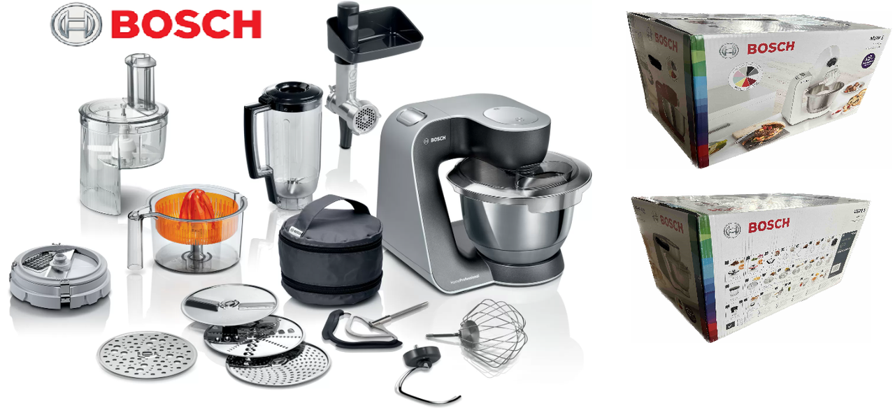 Кухонная Машина Bosch MUM58M64, 1000Вт, Словения, Комбайн — Купить ...
