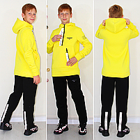 Костюм спортивний зимовий для хлопчика дитячий теплий вік 6-10 років Різні кольори, фото 5
