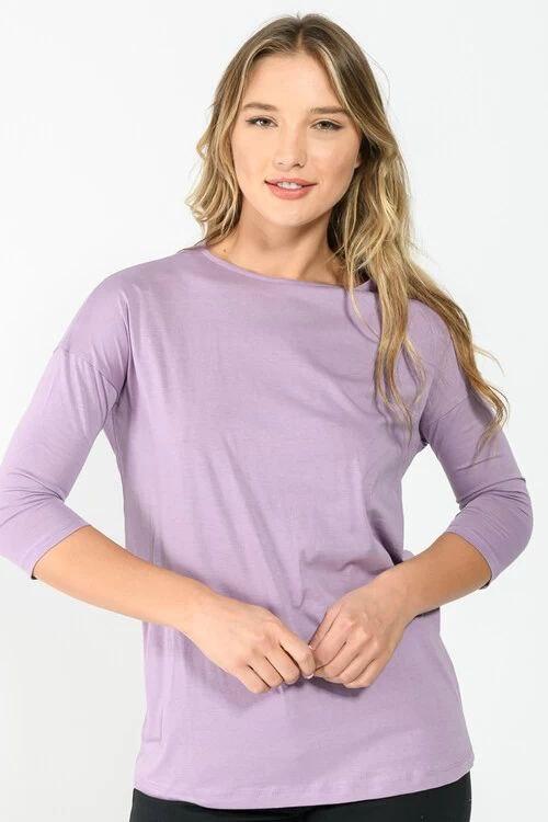 Жіноча вільна кофта джемпер із трикотажу зі спущеним плечем (р. 42-46) 1043194r, фото 1