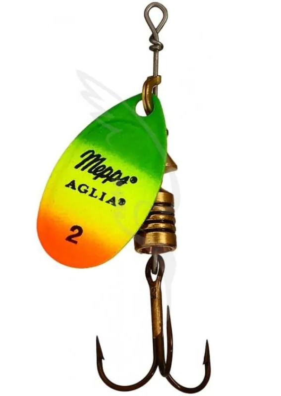 Блешня Mepps Aglia Fluo 2 Tiger 4.5g, фото 1
